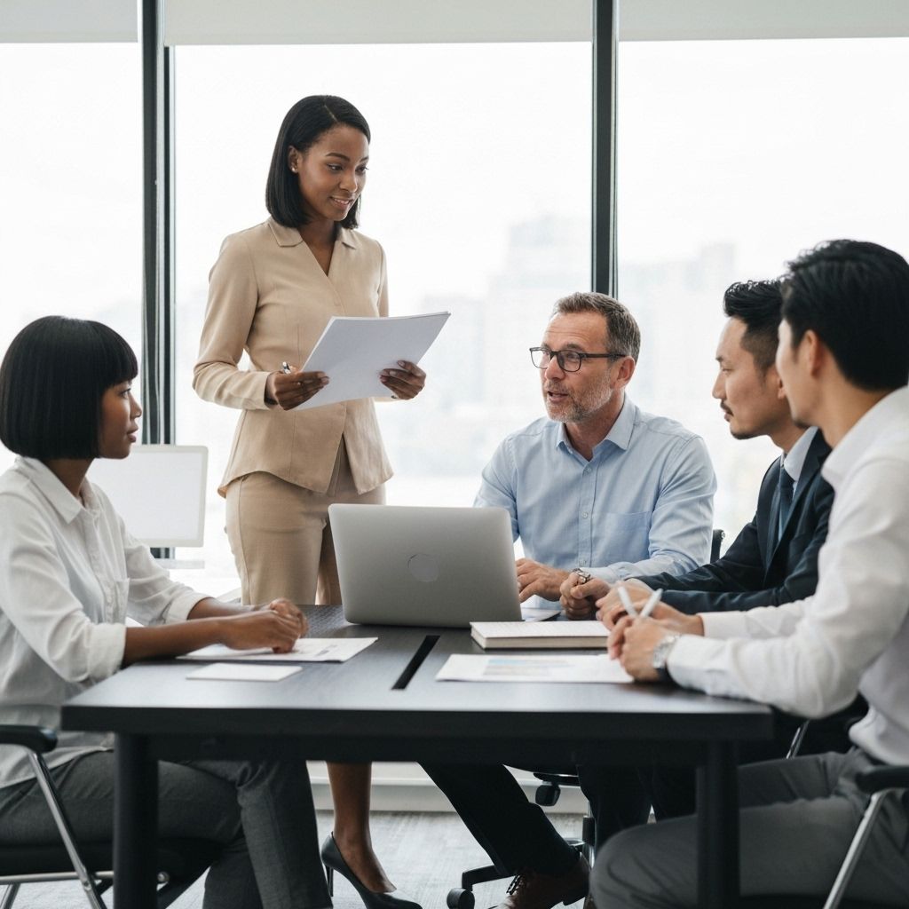 Profissional de atendimento ao cliente pronto para ajudar